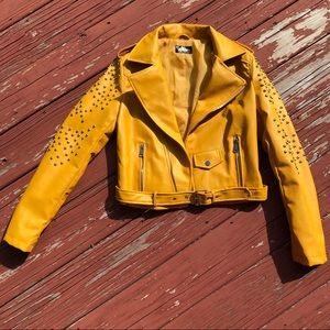 Honeymoon Faux Leather Jacket